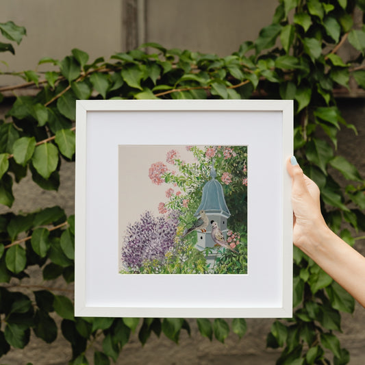 Tranquil and Calm mock up print by Jessie Bettersworth